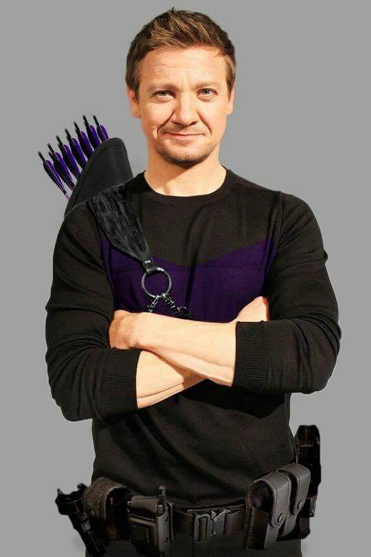 #JeremyRenner #ClintBarton #Hawkeye #Avengers 👌😀😎