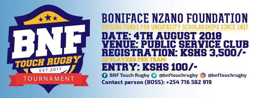 rabadaaorg's tweet photo. See you at the Public Service Club this Saturday as we enjoy touch rugby for a good cause. #BNFtouch https://t.co/8WDuBnKAcs