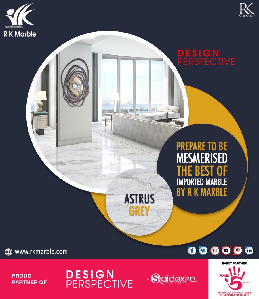Dperspective_'s tweet photo. Prepare to be Mesmerised the best of Imported Marble By @rkmarblegroup
#Rkmarble #jaipur #Exhibition #Luxurypartner #designperspective #saidexpo #marble #lastingimpressions #architects #architecture #interiors #exteriors #buildings #house #home #homedecor #constructions https://t.co/A4qs7YTXAA