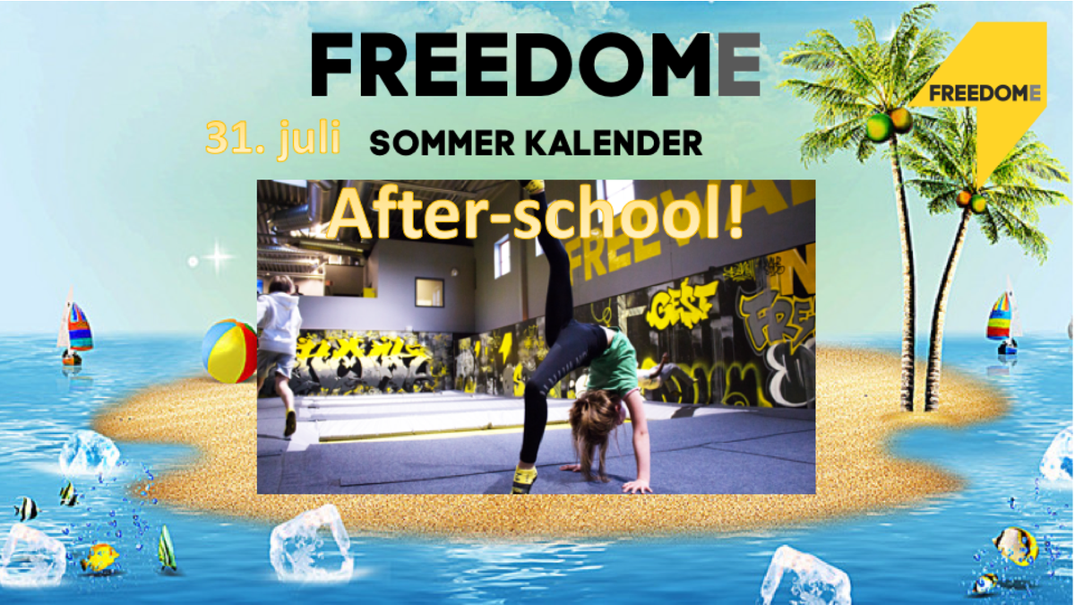 After-school starter snart! har du meldt deg på??? alle hverdager fra 13.00 til 16.30, et flott alternative til SFO fra bare 900kr per måned. LIK og DEL for å være med i trekningen av 10 x GRATIS BILLETTER!!!! mer info om afterschool her freedome.no/afterschool/