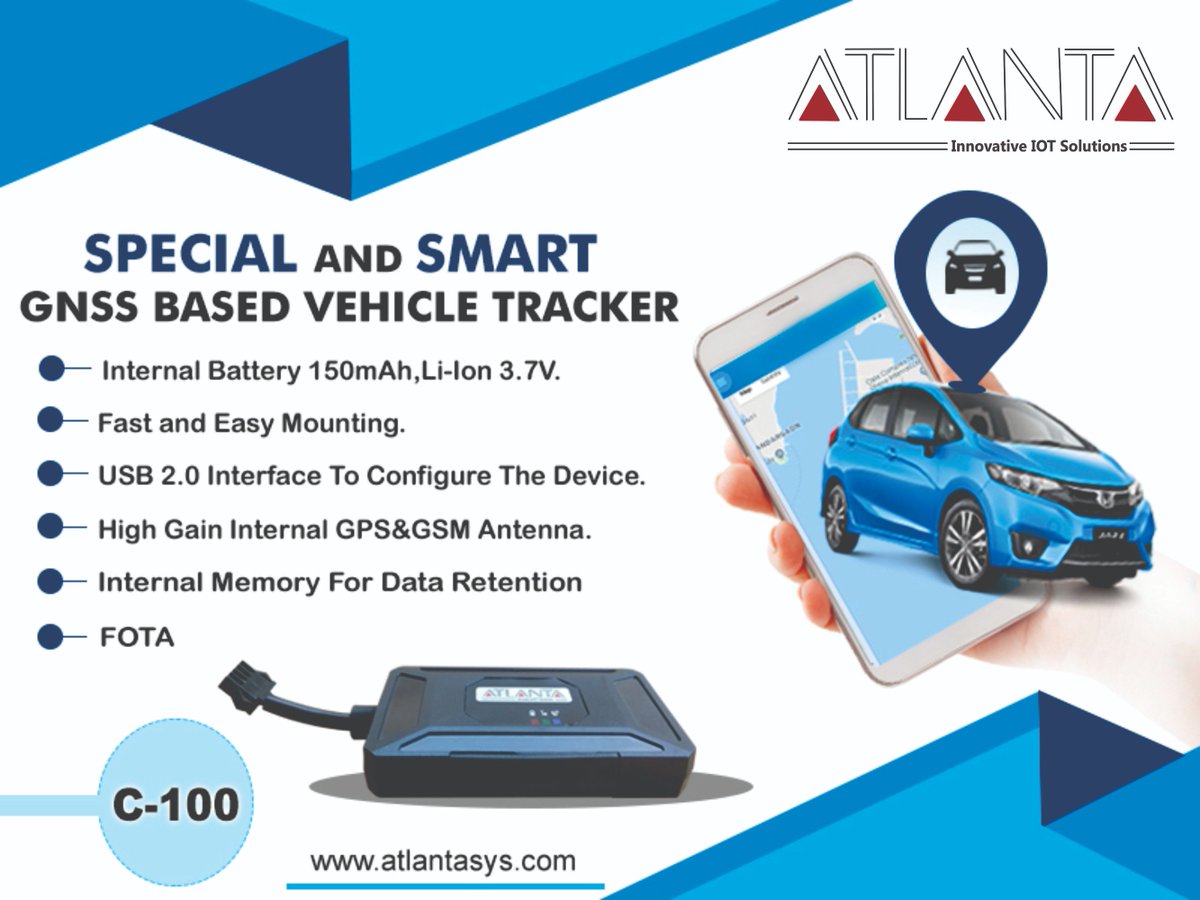 Get the #customized Trackers for your valuable assets. Uniquely designed and user friendly technique.  #Vehicletracker #Automobiles  #GPSTracker #AtlantaSystemsPvtLtd # for more details  visit atlantasys.com