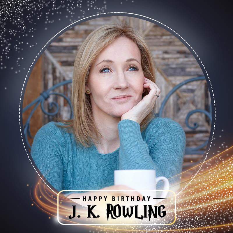 Happy Birthday J.K. Rowling. The woman whose pen is mightier than the Elder wand itself! 