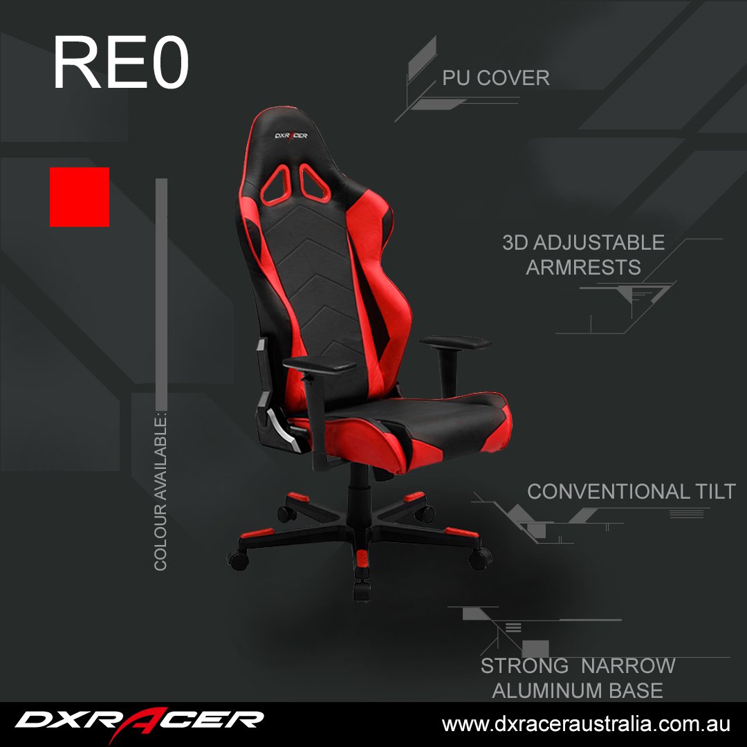 DXRacer_Aus's tweet photo. @DXRacer_Aus Racing Series RE0 In Stock @DXRacer #gaming https://t.co/zw69jrVe9F