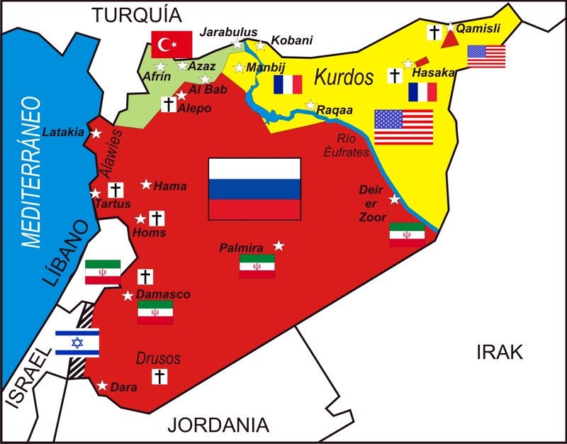 Morpheus11M2004's tweet photo. @Christ_Activist @Zionocracy #HotPoint #Sirya 
They'd a STABLE Gov UNTIL "EQUAL TO" #Libya somebody started #ArabSpringfields !

Who're the #SiryanRebelds ? #AlQ_CIA
Who fight in #Sirya also? #ISIS > #ISISRaEl !?
#Kurds > against #ISIS but also 4 their #Kurdistan State supported #OTAN &amp; #AntiFA #Soros https://t.co/9XllhkM5uk