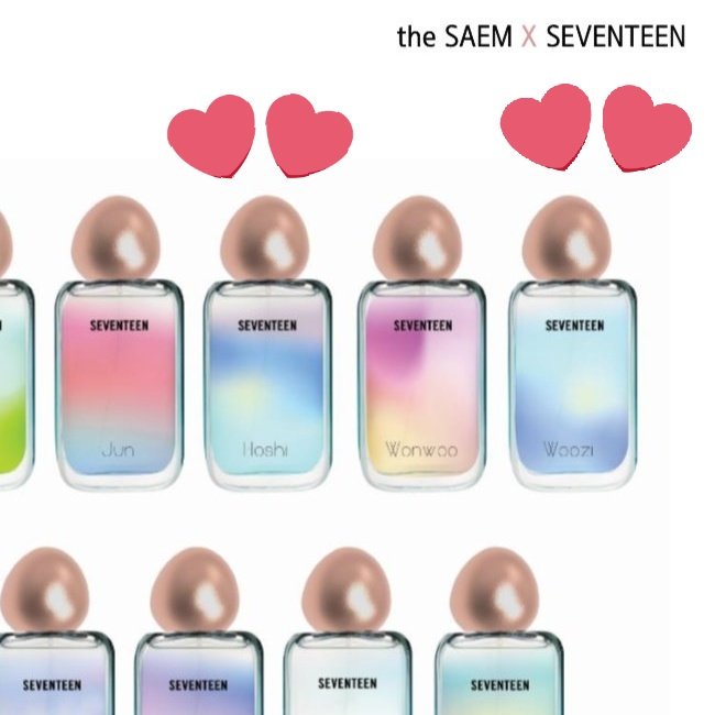 They both choose citrus floral green as their scent  the perfume color is also similar. Soonhoon can't be more obvious. I believe they planned this beforehand!!