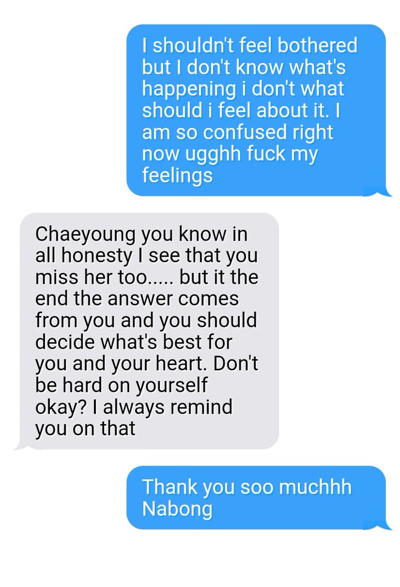 [Chaeyoung called Nabong last night ]