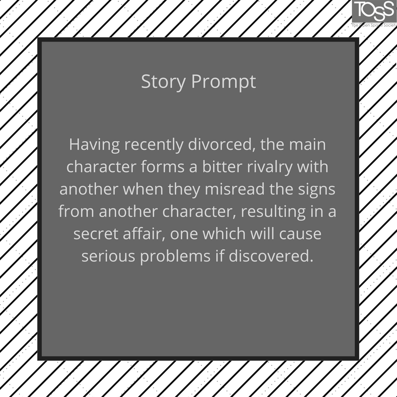 TOSSJaipur's tweet image. Wondering what to write next? Here&apos;s an idea!
#plot #storyplot #writing #writingprompt #writingtips #Romance #TuesdayThoughts