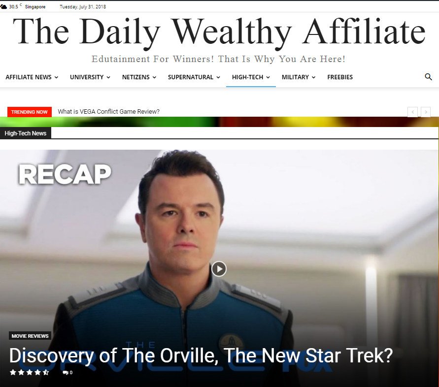 TheDailyWAforum's tweet photo. It'S HERE! Check out our new Novel Newspaper! 🤗🛸🍀☕️🍫🤖🌞

Our newspaper is a real story book: follow our Heroes in their adventures and learn while you read about topics from the Wealthy Affiliate World.

#AffiliateMarketing #WordPress 

https://t.co/P4K9pzy8MH https://t.co/Dre1tmsTaH