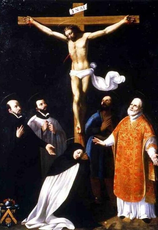 En este <a href="/TeresaJubileo/">Año Teresiano</a> recordamos también que San Ignacio fue canonizado el 12 de Marzo de 1622 junto a nuestra Santa #SantaTeresadeJesús, San Isidro Labrador, San Felipe Neri y San Francisco Javier.