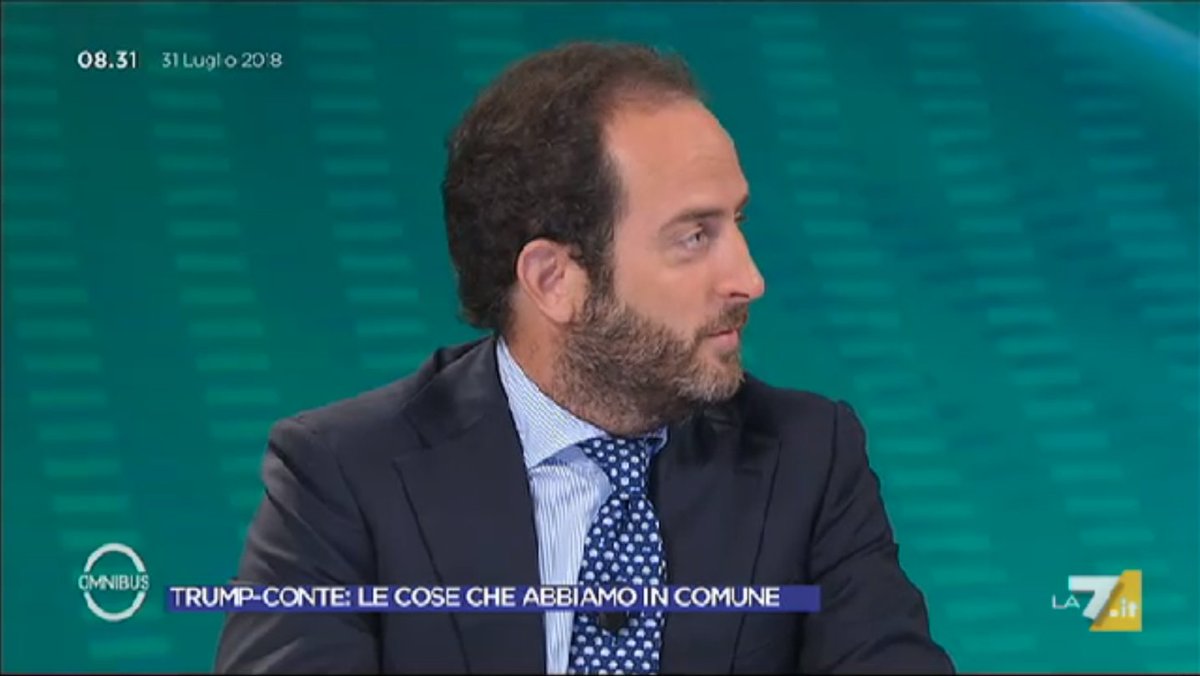 Innescare una guerra commerciale è una minaccia per le nostre imprese esportatrici, la politica del Presidente #Trump e le dichiarazioni contro il #CETA, non fanno ben sperare per il nostro Paese a forte vocazione internazionale - <a href="/alessio_rss/">Alessio Rossi</a> a #omnibusla7