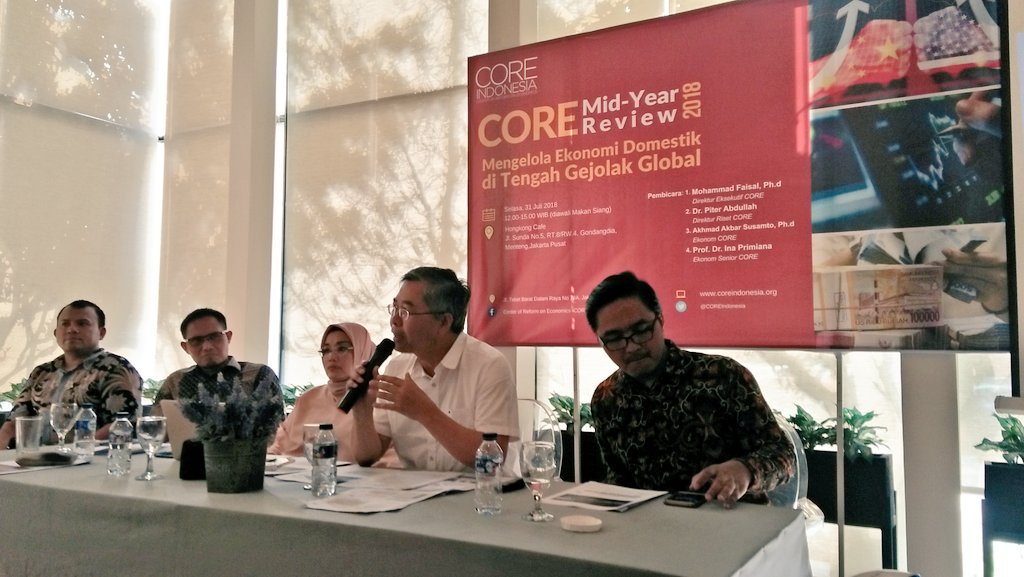 COREIndonesia's tweet image. Pemaparan terkait Moneter dan Perbankan oleh Dr. Piter Abdullah
#CoreMidyearReview #Ekonomi #Moneter #Perbankan