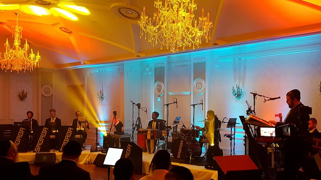 A Beautiful Private Event Tonight in Williamsburg <a href="/SababaBand/">Sababa Band</a> #Lighting #Screen #Video