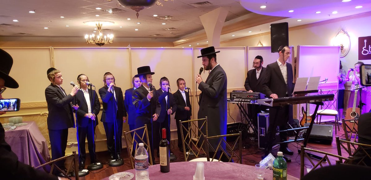 Greenfeld Productions (@greenfeldprodu2) on Twitter photo At Child Soloist Chaim Lebowitz Ber Mitzvah in Monsey <a href="/YiddishNachas/">Yiddish Nachas</a> Led by <a href="/MKStudios/">Moshy Kraus</a> Music by <a href="/StrumzBand/">StrumzBand</a> and at #lipa brach At Child Soloist Chaim Lebowitz Ber Mitzvah in Monsey <a href="/YiddishNachas/">Yiddish Nachas</a> Led by <a href="/MKStudios/">Moshy Kraus</a> Music by <a href="/StrumzBand/">StrumzBand</a> and at #lipa brach