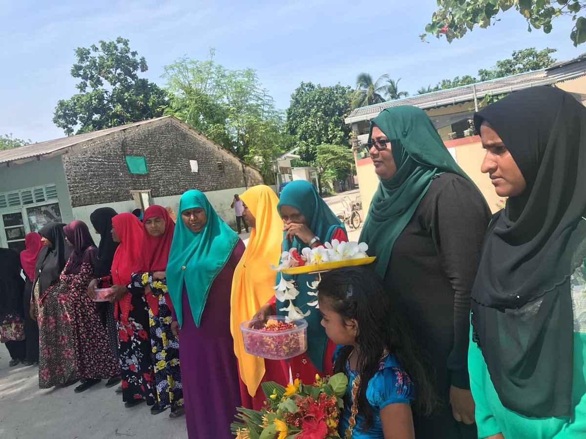 Gulhifaivaa Siyaasee Partythakuge Running Mate Hon.<a href="/FaisalNasym/">Faisal Naseem</a> ADH.Hanyyaameedhoo ah vadaigathun

#IbuFaisal2018