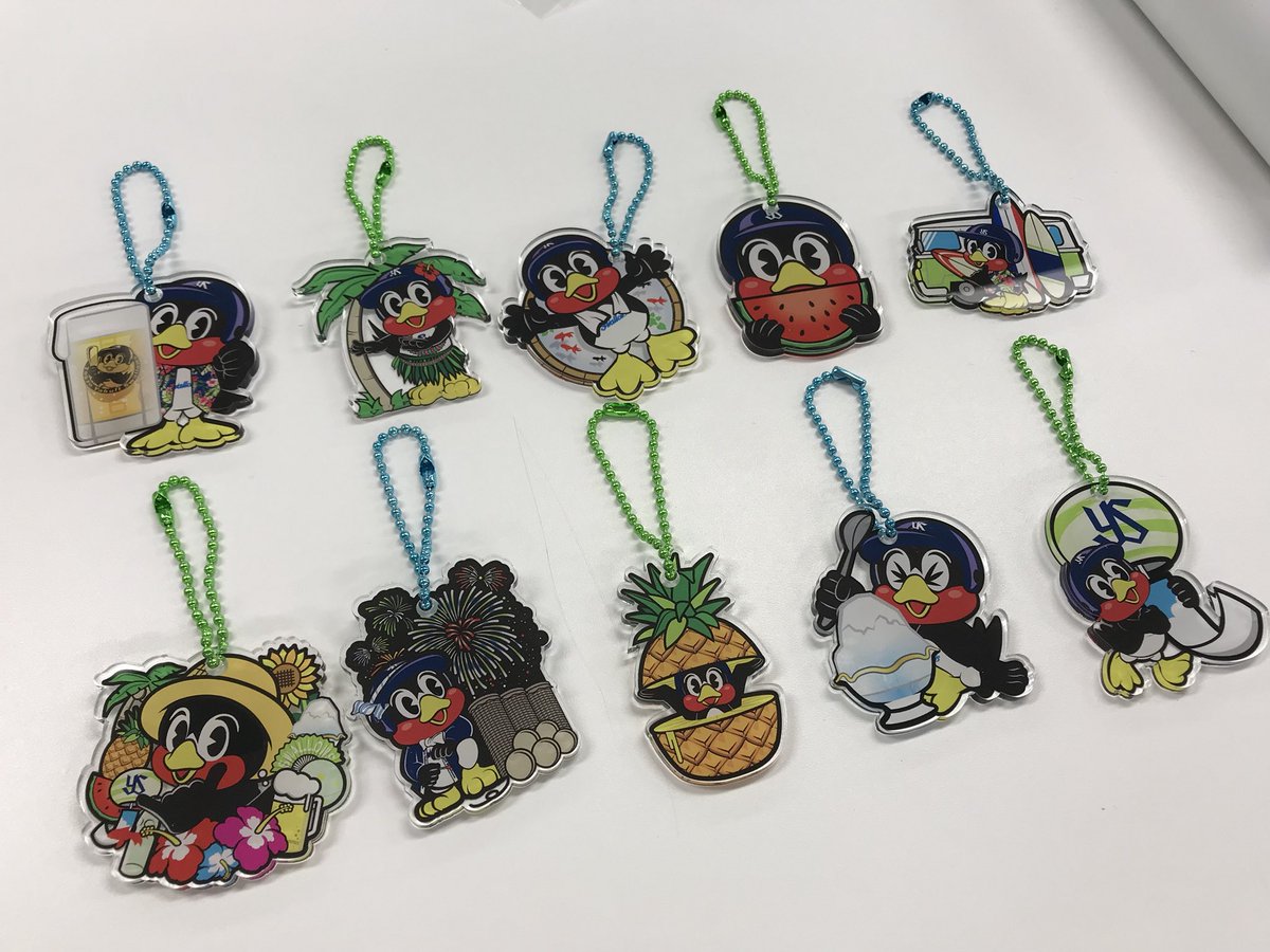 つば九郎連結ガチャ15種類セット つば九郎連結ガチャ15種類セット