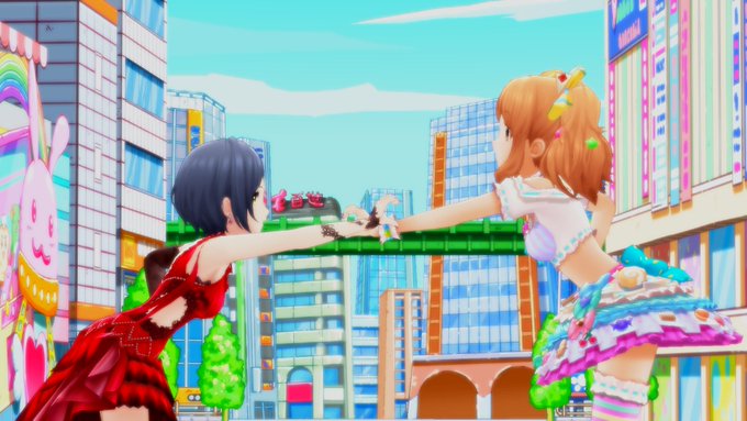 悲報 デレステさん 凸凹スピードスターmvのハートマークの場面 身長差があるとこうなってしまうｗｗｗ やらおん