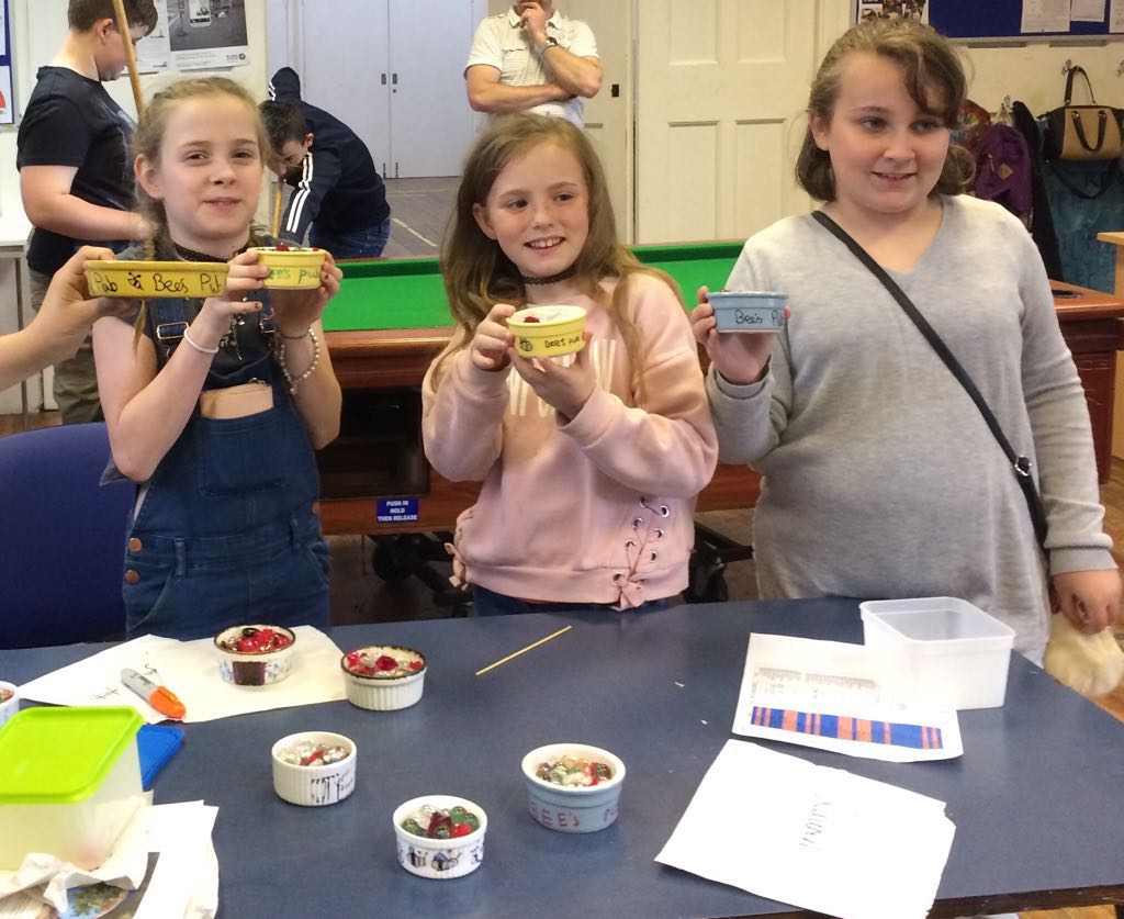 thecyproject's tweet photo. We've all heard how bees 🐝need our help, so our Juniors from Martock  spent the evening making feeding stations to help our bug friends 🏵️🐝#bee #conservation #savethebees https://t.co/gNYffTATXH