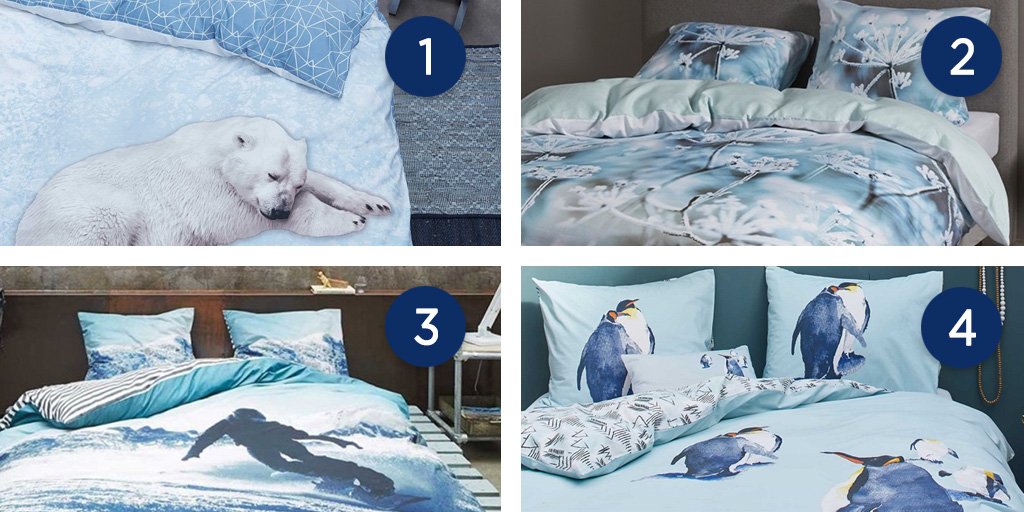 ASSORTIMENT // Welk dekbedovertrek is het koelst?
Met deze hitte slapen veel mensen enkel onder een dekbedovertrek. Dan kun je maar beter onder een koel overtrek liggen 😉

1. bit.ly/overtrek-polar
2. bit.ly/overtrek-tessel
3. bit.ly/overtrek-boris
4. bit.ly/overtrek-pingu…