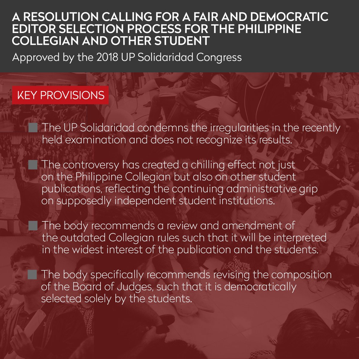 phkule's tweet photo. The Collegian owes its existence to its publishers, the students, and theirs is no less than the unified voice the UP administration must heed. #DefendCollegian #DefendPressFreedom https://t.co/EK5vAKg4Sk