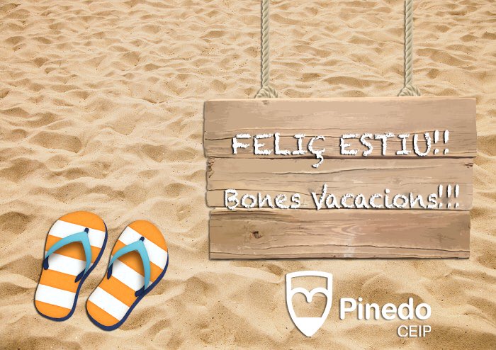 CEIP_Pinedo's tweet photo. Un any més, gràcies a @biasantos13 pel seu dibuixet 😉😘 https://t.co/AZY1xaA3rS