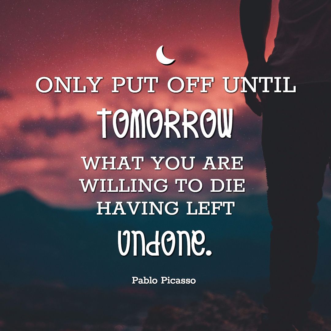 bookyourspeaker's tweet image. What are you #willing to leave #undone? #PutOff #Leave