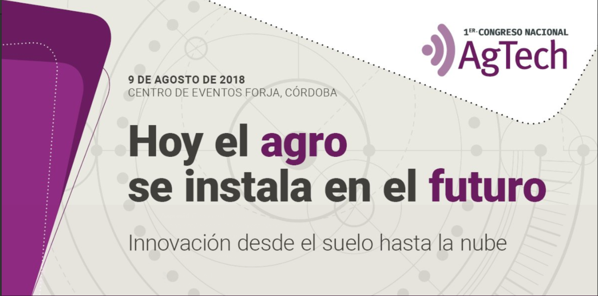 A 8 días! Los esperamos en SUSTENTOLOGÍA y el 1er Congreso Nacional Agtech! #Córdoba <a href="/aapresid/">Aapresid</a> #SIMA