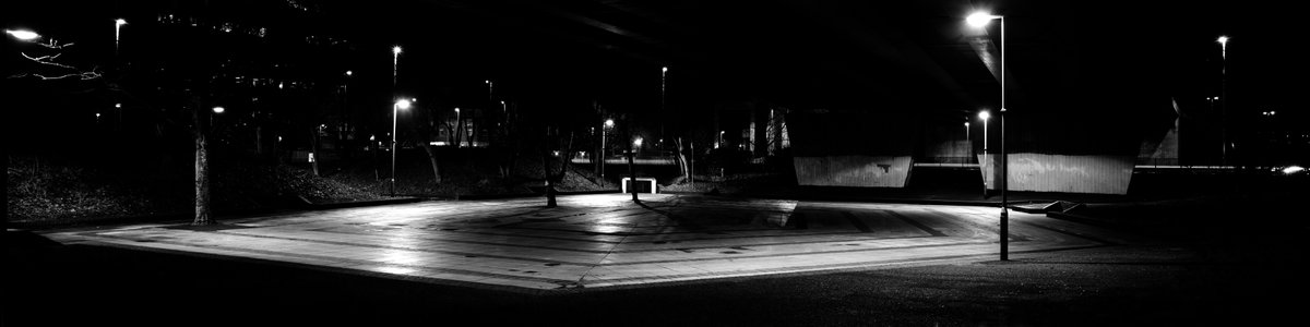 Underpasses and Bridges #PanoramicPhotography #BlackandWhitePhotography #6x24 #wideframe #FilmPhotography #Ilford #PanF #NightPhotography #FineGrain #50ISO #LowISO #Photography #DocumentaryPhotography #NonPlace #Portsmouth #Southsea #FilmsNotDead #LoveFilm #Underpasses #Bridges