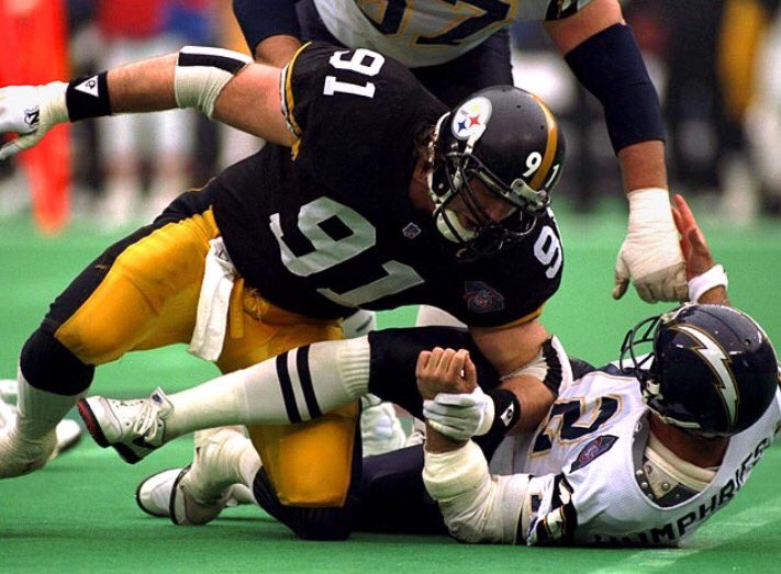 Wish Kevin Greene a happy birthday today...otherwise he will sack you or hit you with a flying forearm. 