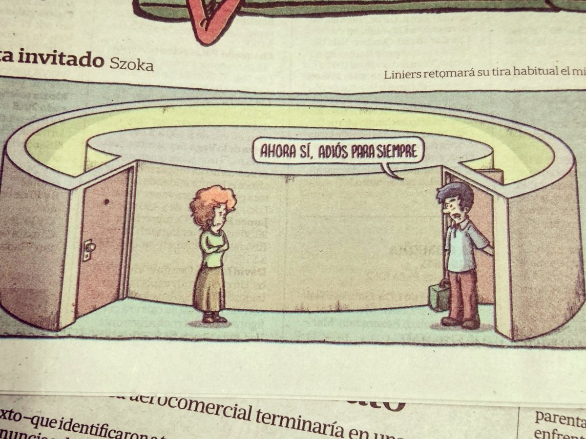 Última tira en <a href="/LANACION/">LA NACION</a>
Le devuelvo la casa a <a href="/porliniers/">Liniers</a>
Ahora sí, adiós para siempre 😉