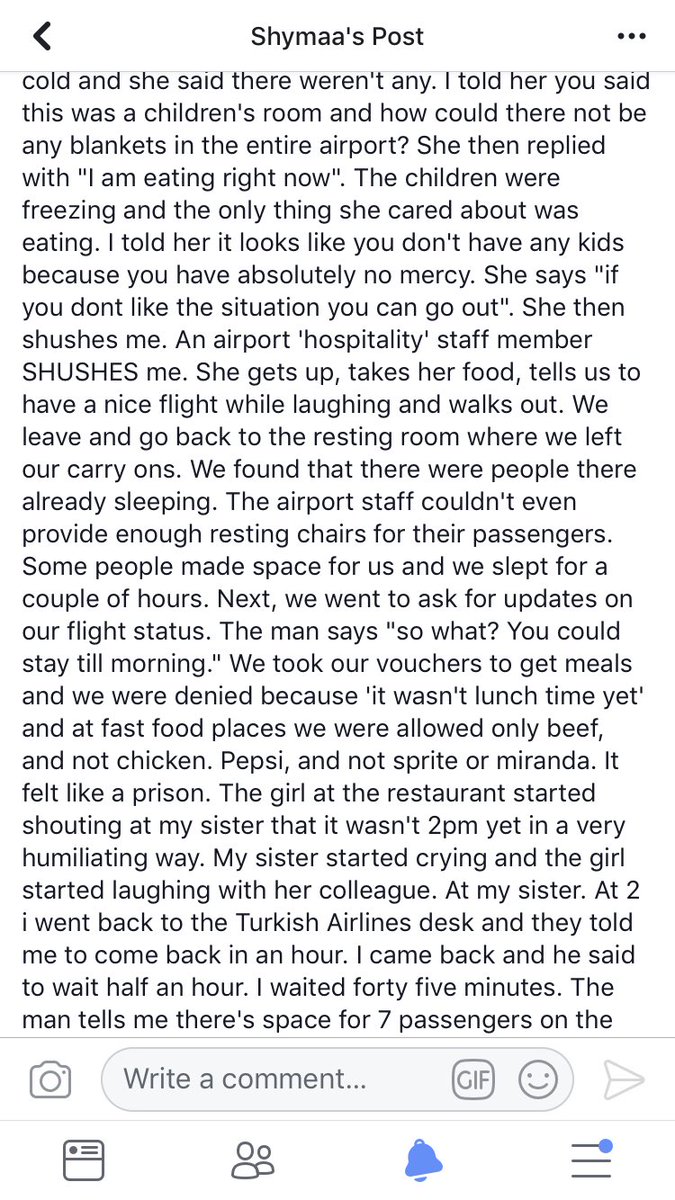 Rana0213's tweet photo. @TurkishAirlines you have the most inconsiderate and racist employees ever. #turkishairlines https://t.co/9BvJ3TRajX