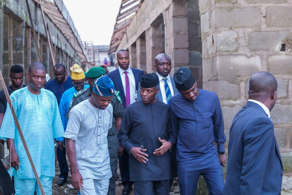He is the 2ic ,Nigeria Total recovery mission,his humility is second to none,he is always comfortable around d people of Nigeria,either in Talata, ogoja or as u see him here in ikenne,He is d people's vice president <a href="/ProfOsinbajo/">Prof. Yemi Osinbajo</a> ,ur Mission to recover Nigeria from hawks is total