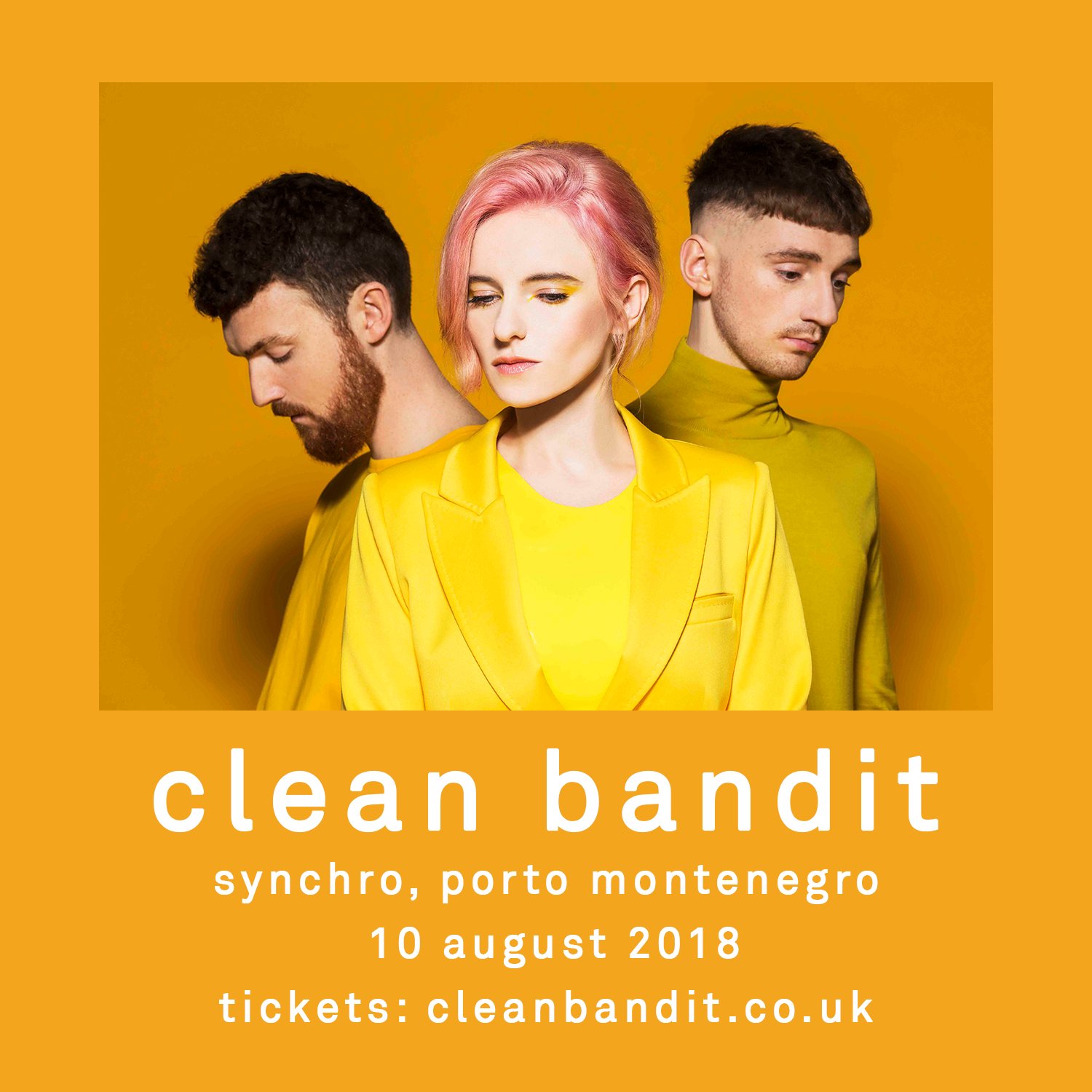 clean bandit on twitter we re gonna be performing on the clean bandit on twitter we re gonna be performing on the