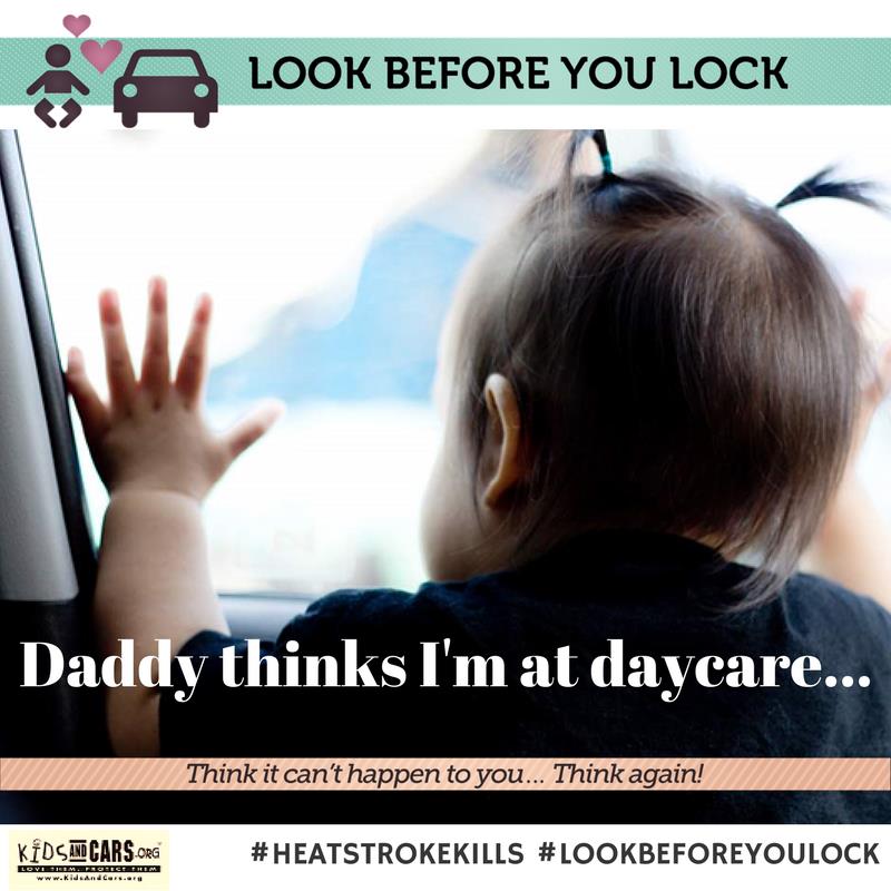 It's National #HeatStroke Prevention Day. The U.S. on track to be one of the deadliest years for child hot car deaths. Always check the back seat and always call 9-1-1 if you see a child alone in a car.  #lookbeforeyoulock #heatstrokekills