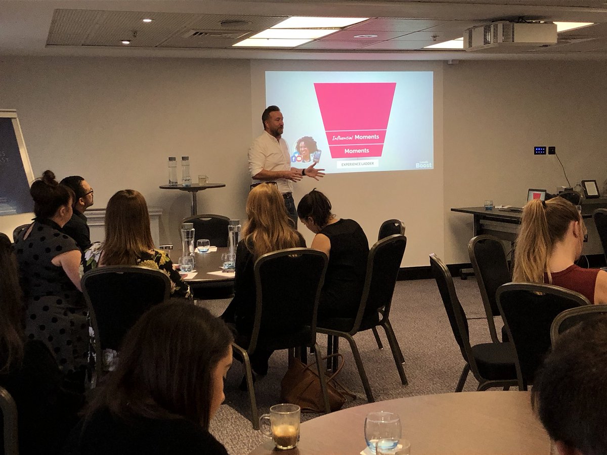 LeedsBoost's tweet photo. Exploring influential moments... making even better connections with your customers. #moments #socialinfluencers #experience #hospitality #LeedsRestaurantWeek #eatleeds #powerofdigital #leedsboost #leedsbid https://t.co/u4S4KcQEEA