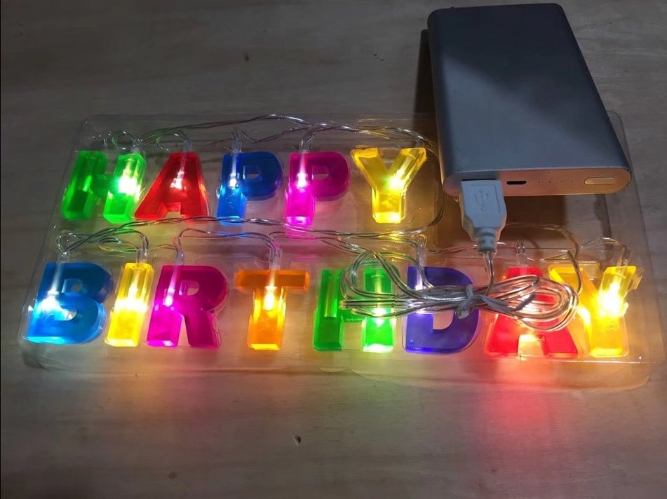 nbakilight's tweet image. #happybirthdaystringlights #usbstringlights #birthdaydecoration #Akilight