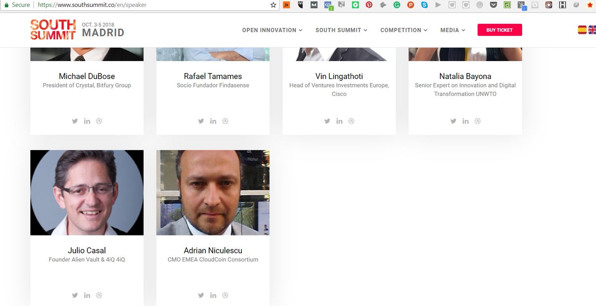 adiniculescu's tweet photo. See you in Madrid, Spain 3-5 Oct at South Summit https://t.co/AZgSHpeANF #southsummit #fastercapital #cloudcoin #leadinglocally #signaturepropertygroup https://t.co/E1bSYNrxKu
