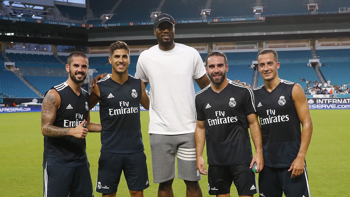madridistatitan's tweet image. ⚽ #isco
⚽ #Asensio
🏀 #Ibaka
⚽ #Carvajal
⚽ #LucasVazquez
#RMTour | 
#HalaMadrid #RealMadrid
#HalaMadridYNadaMás