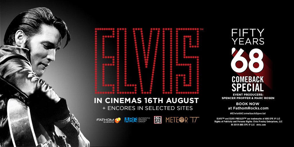 SmoothLondon's tweet photo. WIN tickets to see the iconic Elvis Presley '68 Comeback Special concert at a cinema near you! Head here to enter 👉
 https://t.co/SUSNC16sWM https://t.co/mkVCdhyf1Q