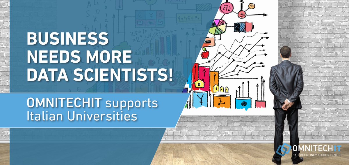 omnitechit's tweet image. Market analyses show that the #DigitalTransformation is no longer a choice but a necessity. #OmnitechIT is engaged in supporting innovative training courses in the academic world, e.g. #Universita di Bari, to shape the role of the Data Scientist. Read: bit.ly/2vnNKyT