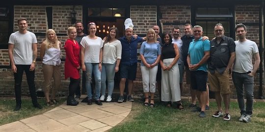 NYK_CS's tweet photo. After a busy and successful first half of 2018 the NYKCS team find time for a fun afternoon at the @SeasonCookery school in Winchester. https://t.co/n97sQs0gKW
