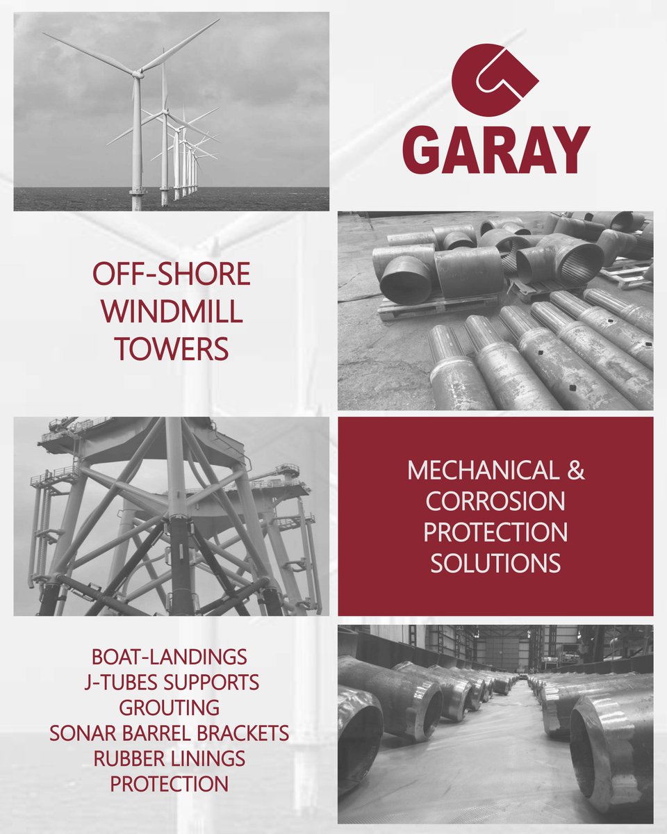 Garay_Group's tweet photo. GARAY participa en la jornada sobre eólicos marinos “The Offshore Wind Energy Generation Technology” en Bilbao
La jornada ha sido visitada por una delegación japonesa provenientes de 24 empresas del sector eólico marino. #offshore #Engineering #Garay #coatings #corrosion https://t.co/fKbgXhVJkO