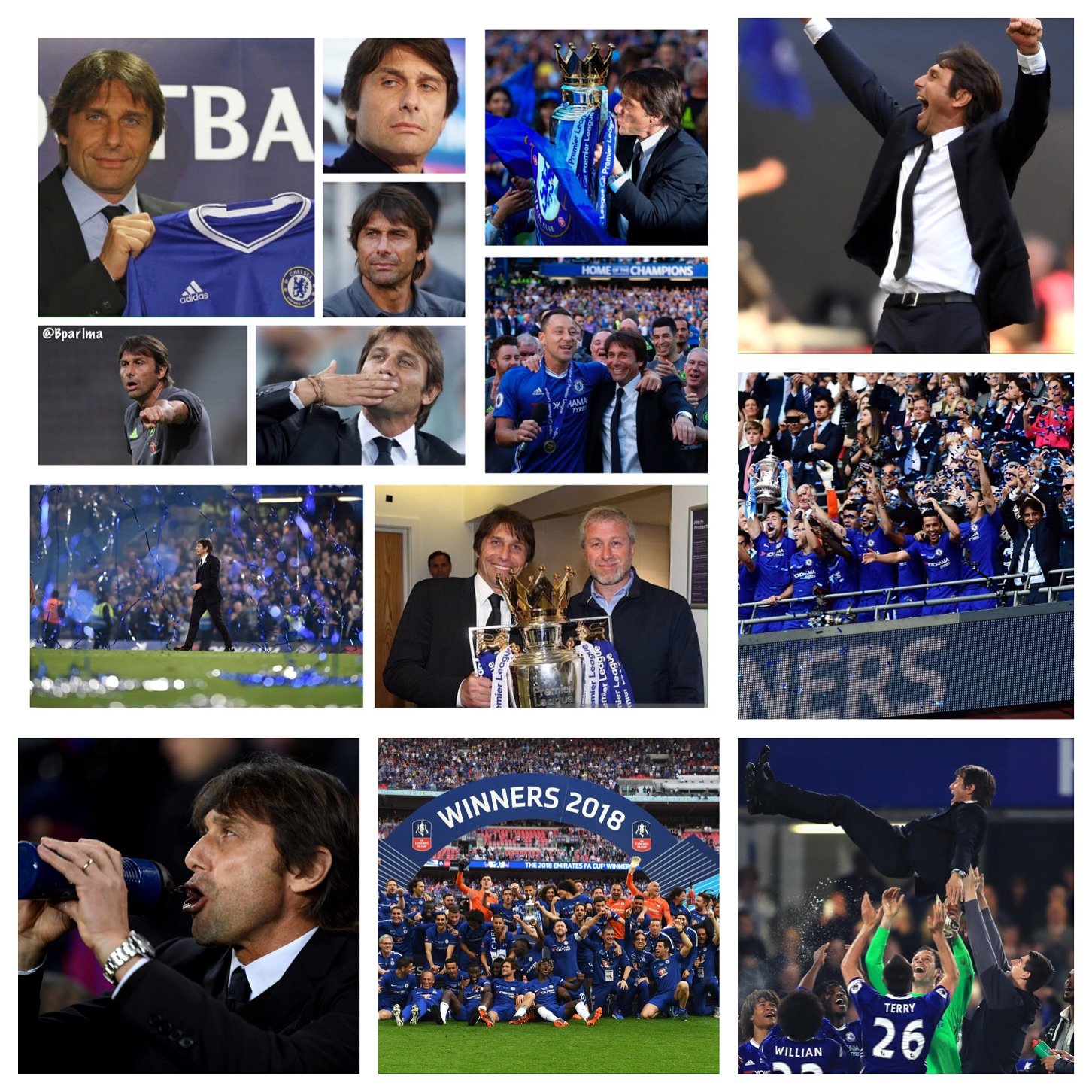 Happy birthday to you coach Antonio Conte. 