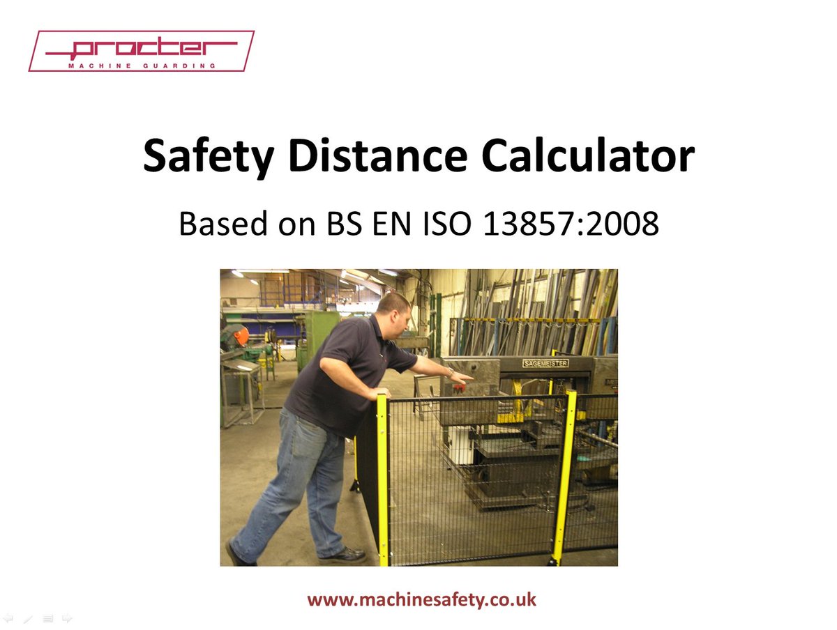Machine Safety Distance Pdf This video shows how easy it is to use our FREE ISO 13857 Safety ...
