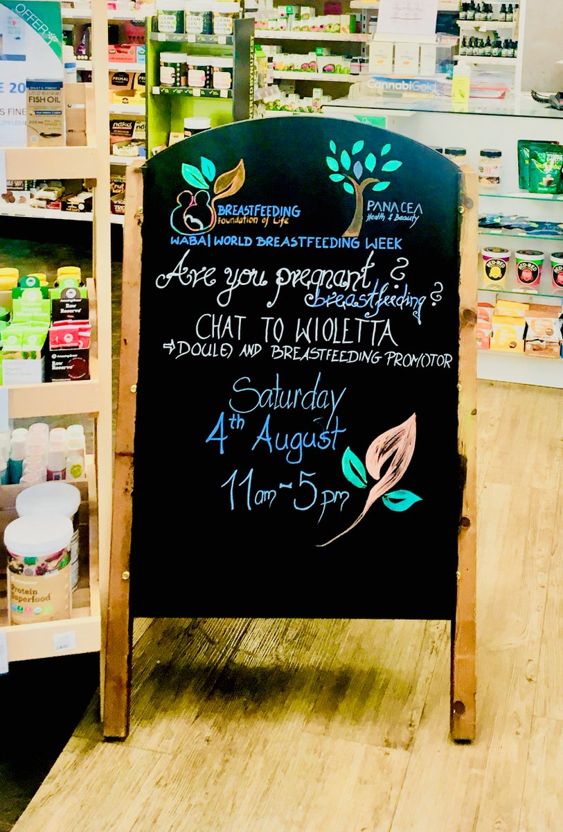 Panacea Putney (@panacea_putney) on Twitter photo Dear #Putney mums! Supporting you through #WBW2018 #worldbreastfeedingweek
Join us in store for samples and goodies, as well as top tips on nutrition <a href="/PutneyMums/">Putney Mums</a> <a href="/Netmums/">Netmums</a> <a href="/putneyexchange/">Putney Exchange Shopping Centre</a> <a href="/LovePutney/">LovePutney</a> Dear #Putney mums! Supporting you through #WBW2018 #worldbreastfeedingweek
Join us in store for samples and goodies, as well as top tips on nutrition <a href="/PutneyMums/">Putney Mums</a> <a href="/Netmums/">Netmums</a> <a href="/putneyexchange/">Putney Exchange Shopping Centre</a> <a href="/LovePutney/">LovePutney</a>