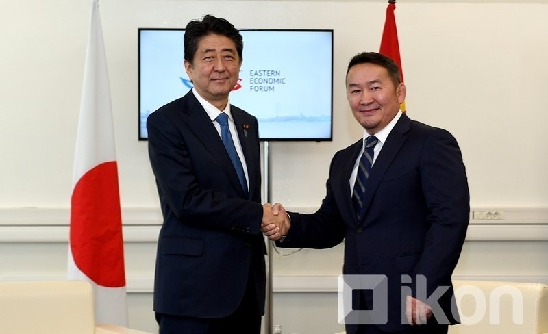 Х.Баттулга, Шинзо Абэ нарын ээлжит уулзалт амжилттай болно гэдэгт эргэлзэхгүй байна гэв ikon.mn/n/1cky