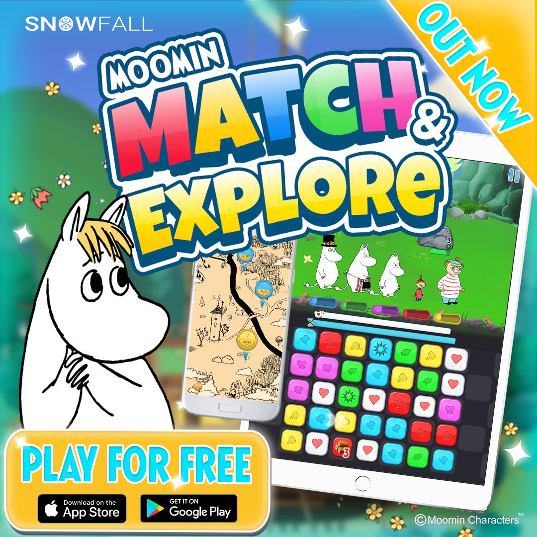 Moomin-Match&Explore tweet media