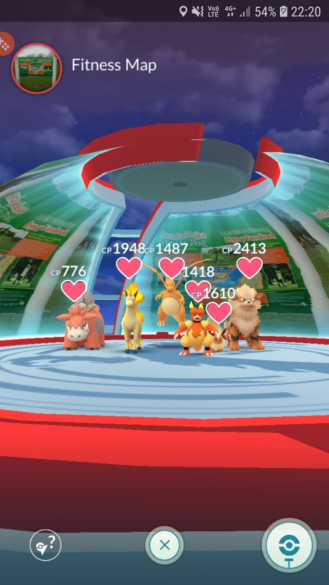 GethynGames's tweet image. A few theme gyms from last night #PokemonGo #Pokemon #themegyms #gyms #shiny #Fighting #fire