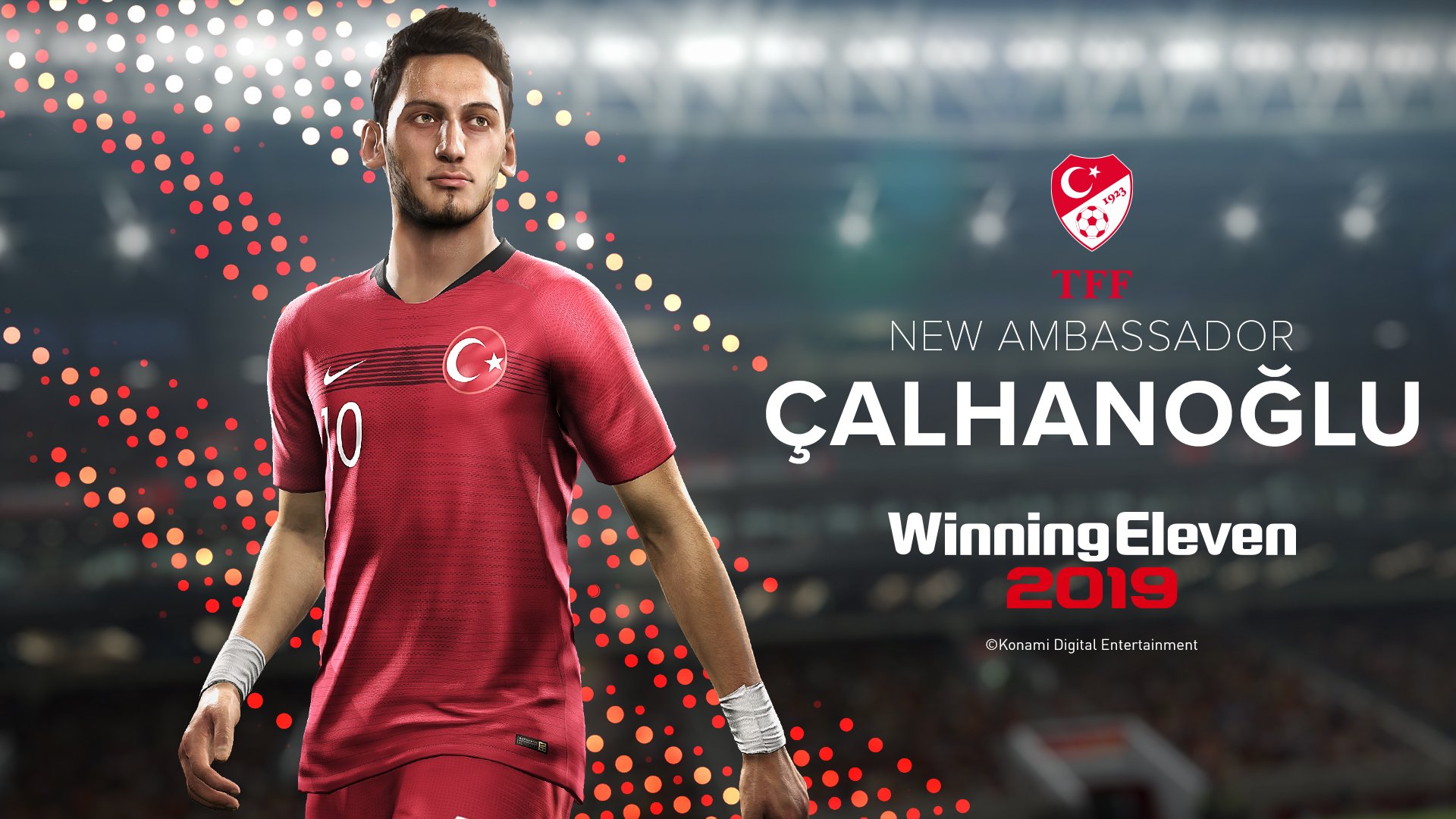 Efootball 公式 ウイイレ19 8月30日発売 Acミラン所属のトルコ代表 ハカン チャルハノール 選手がウイニングイレブンシリーズの新たなアンバサダーに就任 T Co Zw6rk5uvw0 T Co V1c5l2trty Twitter