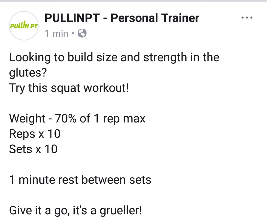 pullinpt's tweet image. Great for glute conditioning and power development. 

Give it a go and let me know how you get on. I have just completed this....... and my legs seem to have stopped working properly