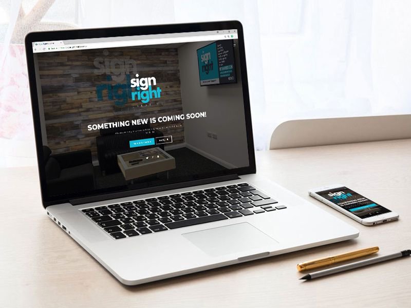 signrightc's tweet photo. We are busy working on a new and exciting website so please bear with us. You will still find information on our fantastic products and services at https://t.co/g37J5MtcaU but if you need anything further please give us a call on 01664 852 324. #webdesign #design #Creative #signs https://t.co/1jSmBFoAQ8